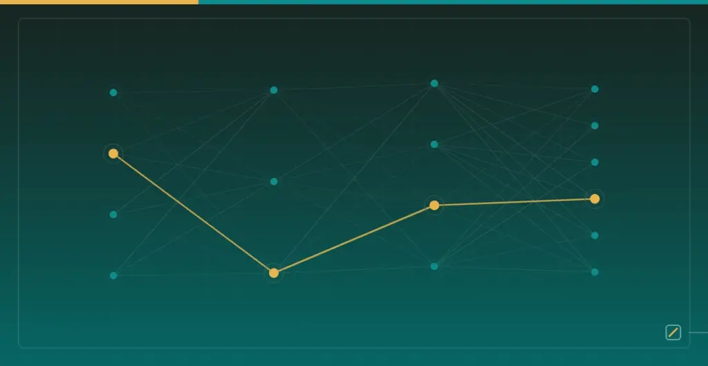 Neural Network Basics: From Perceptrons to Multi-Layer Networks — Layered neural network nodes and weighted connections