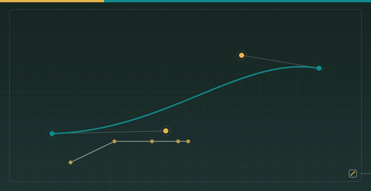 2D Keyframe Interpolation: Linear, Smoothstep, Bezier, and Frame-Rate-Independent Motion
